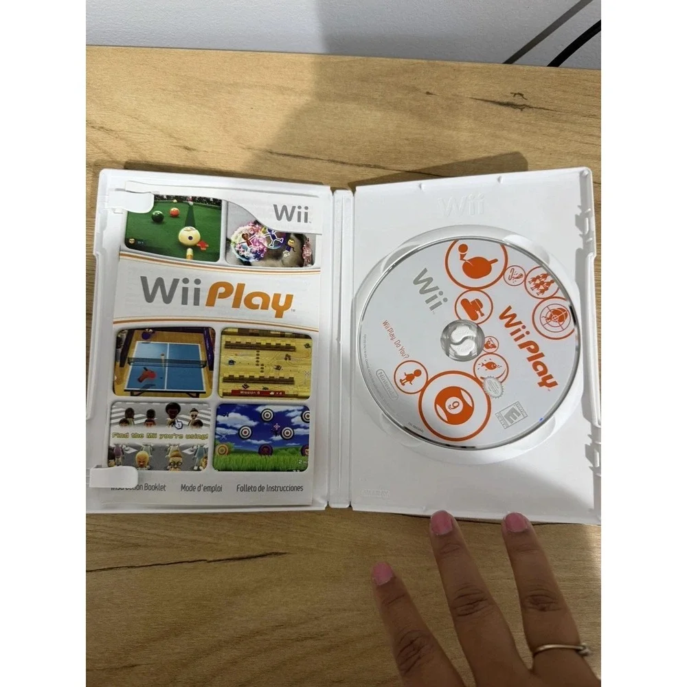 Nintendo Wii Play Video Game 2007 Release